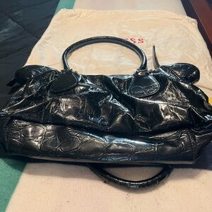 Vintage (‘90’s) Black Patton GUESS Leather Purse